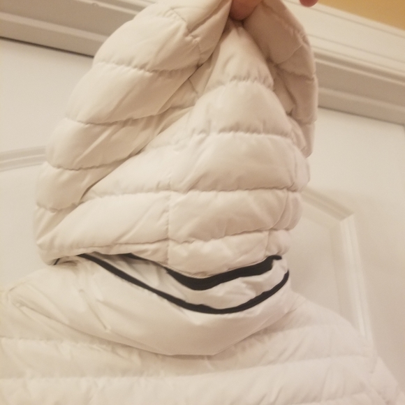 Herno  Women's Gray High-neck Zip-up Padded Jacket  Size S - Picture 7 of 7